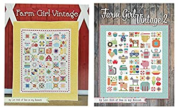 【中古】【インポート品・未当て嵌める】Lori Holによる仕立てもの/キルティング書き付け2冊：ファームガールビンテージプラスファームガールビンテージ2！ その他-キッチン用品・食器・調理器具