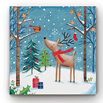 【中古】【輸入品・未使用】Renditions Gallery ギャラリーラップキャンバスクリスマスウォールアート 16x16 メリーカーディナル 17,450円
