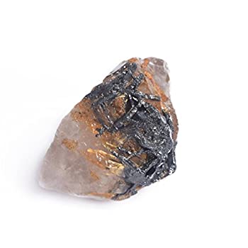 【中古】【輸入品・未使用】gemhub 48.00 Ct 未加熱 原石 天然ゴールデン ルチル加工 ラフロック クリスタル ルース ジェムストーン DP-808|スカイマーケットプラス