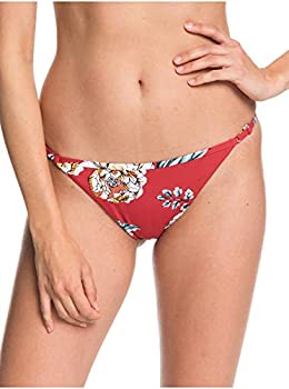 【中古】【輸入品・未使用】Roxy レディース プリント ビーチクラシック レギュラーボトム, ディープクラレット スイムフルセプト, X-Small