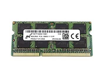 【中古】【輸入品・未使用】8GB Micron DDR3 1600MHz PC3-12800 1.35V ノートパソコン RAM メモリ MT16KTF1G64HZ-1G6E1 693374-001|スカイマーケットプラス