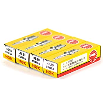【中古】【輸入品・未使用】4?x NGK c7hsaスパークプラグ( 4629?) ( ngk4629?X 4?)