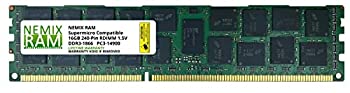 【中古】【輸入品・未使用】Supermicro MEM-DR316L-IL02-ER18 16GB DDR3 1866 RDIMM サーバーメモリRAM