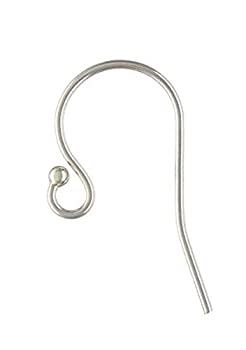 【中古】【輸入品・未使用】低刺激性イヤーワイヤー フレンチイヤリングフック ドロップイヤリング用イヤーワイヤーコネクター ジュエリークラフト作成用品 0.7mm (21 gauge|スカイマーケットプラス