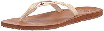 【中古】【輸入品・未使用】Roxy Women's Liza Flip Flop Sandal, Ochre 21, 7