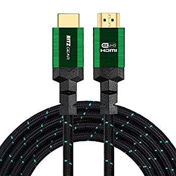 【中古】【輸入品・未使用】RitzGear 4K HDMI 2.0ケーブル 30フィート [2個パック] 18Gbps 超高速編組ナイロンコード&ゴールドコネクタ - 4K@60Hz/UHD/3D/2160p/1080p/ARC&