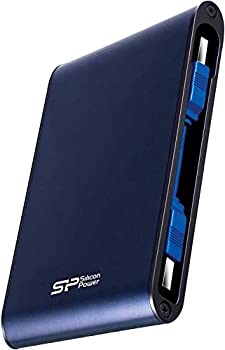 【中古】【輸入品・未使用】シリコンパワー ポータブルHDD 1TB 2.5インチ USB3.0/2.0対応 耐衝撃 防水 Armor A80 SP010TBPHDA80S3B