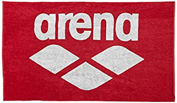 【中古】【輸入品・未使用】Arena (アリーナ) プール ソフトタオル 水泳 ビーチ テリーコットン100% レッド｜スカイマーケットプラス
