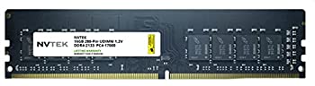 【中古】【輸入品・未使用】NVTEK 16GB DDR4 2133 PC4 17000 UDIMM デスクトップ RAM メモリ モジュール アップグレード CL15 Non-ECC バッファリング、JEDEC DDR4 スタンダ