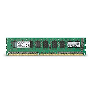 【中古】【輸入品・未使用】キングストン Kingston サーバー用 メモリ DDR3-1600 (PC3-12800) 4GB ECC CL9 1.35V DIMM(240pin) KVR16LE11S8/4 永久保証 16,233円