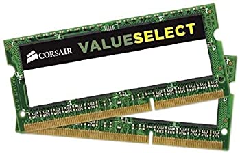 【中古】【輸入品・未使用】CORSAIR Memory Module DDR3 ノート VALUE SELECT Series 4GB×2kit CMSO8GX3M2C1600C11|スカイマーケットプラス