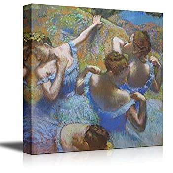 【中古】【輸入品・未使用】wall26 - 青のダンサー、1890 エドガー・ドガ作 - キャンバスプリント ウォールアート 有名な絵画複製 - 12インチ x 12インチ