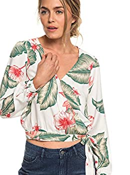 【中古】【輸入品・未使用】Roxy レディース ジュニア エンパイアステートビュー ラップトップ シャツ US サイズ: X-Small カラー: ホワイト｜スカイマーケットプラス