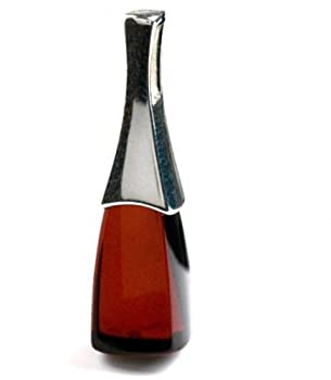 【中古】【輸入品・未使用】ブラックチェリー琥珀スターリングシルバー現代的ペンダント｜スカイマーケットプラス