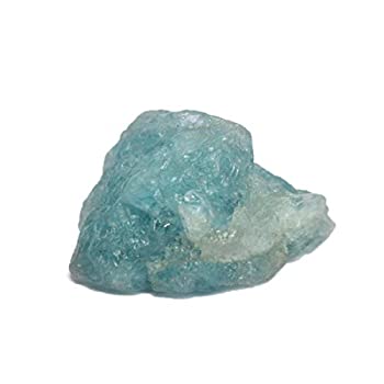 【中古】【輸入品・未使用】Gemhub スカイブルー アクアマリン ヒーリングクリスタル 18.50カラット 天然原アクアマリン チャンク アクアマリンの石のショール