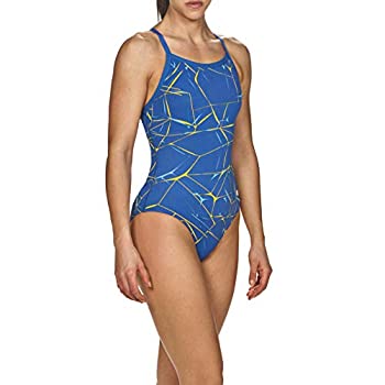 【中古】【輸入品・未使用】Arena Water Light Drop Back MaxLife One Piece Swimsuit, Royal - Yellow, 26｜スカイマーケットプラス
