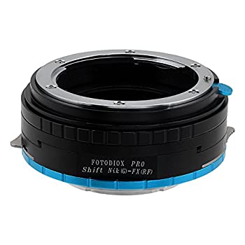【中古】【インポート品・未当て嵌める】Fotodiox Pro Shift Lens Mount Adapter Compatible with Nikon F-mount G-Type Lenses to Fujifilm X-Mount Cameras