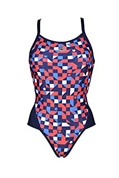 【中古】【輸入品・未使用】Arena レディース レッド USA スーパーフライバック MaxLife ワンピース水着 28｜スカイマーケットプラス