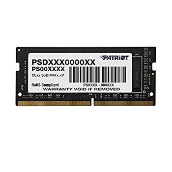 【中古】【輸入品・未使用】PATRIOT パトリオットメモリ ノートパソコン用メモリ SODIMM DDR4 3200MHz PC4-25600 32GB CL22 PSD432G32002S