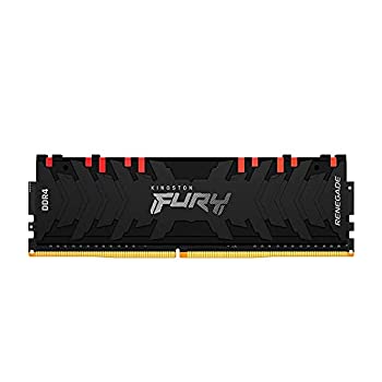 【中古】【輸入品・未使用】キングストン Kingston FURY デスクトップPC用メモリ DDR4 3200MT/秒 8GB×1枚 Kingston FURY Renegade レネゲード RGB CL16 KF432C16RBA/8 RGB