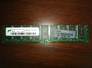 【中古】【輸入品・未使用】Micron???256?MB 168p pc133?cl3?18?C 16?x 8?ECC SDRAM