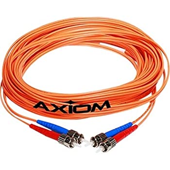 【中古】【輸入品・未使用】Axiom AX - Network cable - LC multi-mode (M) to LC multi-mode (M) - 10 ft - fiber optic - 62.5 / 125 micron - OM1 - orange