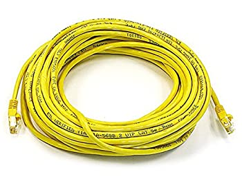 【中古】【輸入品・未使用】Monoprice Cat6 イーサネットパッチケーブル - ネットワークインターネットコード - RJ45 ストランド 550Mhz UTP、純裸銅線、24AWG、50フィート|スカイマーケットプラス