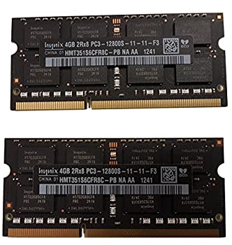 【中古】【輸入品・未使用】8?GBメモリキット( 2?x 4gb ) Hynix ddr3?1600?MHz SODIMMノートパソコンノートブックメモリpc3???12800s hmt351s6cfr8?C-pb
