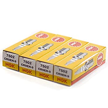 【中古】【輸入品・未使用】NGK CR9EH-9 スパークプラグ (7502) (NGK7502X4) x 4。