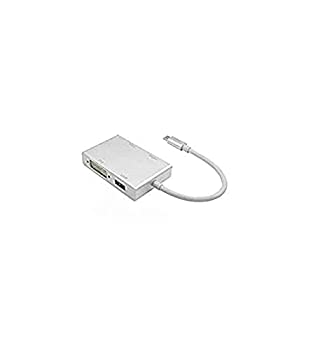 【中古】【インポート品・未当て嵌める】Axiom 4-インチ-1 USB-C - HDMI、VGA、DVI、USB映像媒体アダプタ パソコン・周辺機器-PCアクセサリー-変換コネクタ・ケーブル
