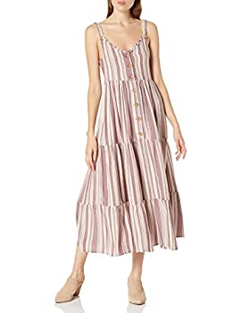 【中古】【輸入品・未使用】Roxy Junior's Breeze on by Middie Dress, Andorra Brianna Stripe, Medium
