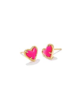 【中古】【輸入品・未使用】Kendra Scott Ariハートスタッドイヤリング レディース ファッションジュエリー, One Size, 金属 21,446円