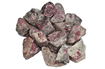 【中古】【輸入品・未使用】Hypnotic Gems 素材:1ポンドルビー、アジア産クォーツストーン - ラフバルバルク 天然クリスタル キャブ タンブリング ラピダリー 研磨 ワイヤラ|スカイマーケットプラス