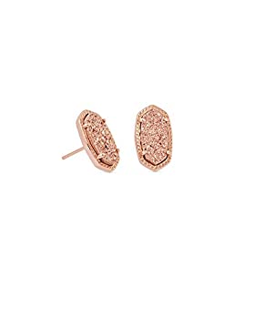 【中古】【輸入品・未使用】Kendra ScottローズゴールドDrusy Ellieスタッドイヤリング
