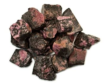 【中古】【輸入品・未使用】Hypnotic Gemsマテリアル: 3?lbsバルクRough Rhodonite Stonesからマダガスカル???Large 1?\
