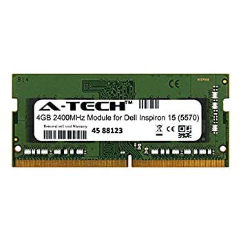 【中古】【インポート品・未当て嵌める】A-Tech 4GB モデュール Dell Inspiron 15 (5570) 万覚え帳マイコン \u0026 ノートPC 取り替えっこ性 DDR4 2400Mhz 記憶装置 ランダムアクセス記憶装置 (ATMS277757A25824X1) パソコン-パソコン・周辺機器