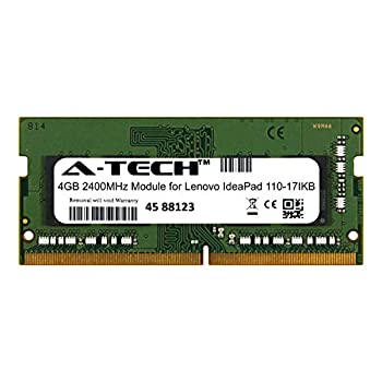 【中古】【輸入品・未使用】A-Tech 4GB モジュール Lenovo IdeaPad 110-17IKB ノートパソコン & ノートブック用 DDR4 2400Mhz メモリRAM互換 (ATMS277045A25824X1)