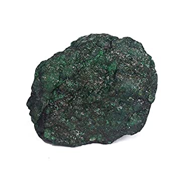 【中古】【インポート品・未当て嵌める】Gemhub ローグリーンエメラルド 302.50カラット ヒーリングクリスタル ラフエメラルドクリスタル 肩かけ天然石