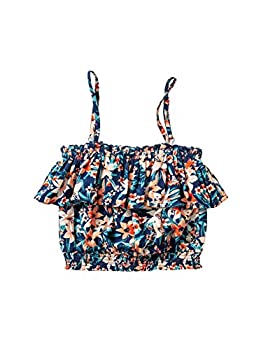 【中古】【輸入品・未使用】Roxy ガールズ ガールズ 7～14 アリエル シフトシーン ストラップトップ Argwt03019 14-XL｜スカイマーケットプラス