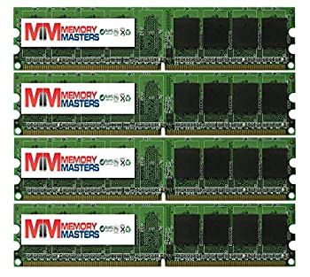 【中古】【輸入品・未使用】MemoryMasters DDR2 800mhz PC2-6400 DDR2 8GB RAM (4x2GB) PC2-6400U DDR2-800 Udimm Ram Non-ECC バッファーなし デスクトップメモリモジュー