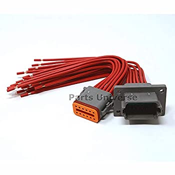 【中古】【輸入品・未使用】Parts Universe ドイツ DT 12ピン フランジピグテールキット 14AWG 純銅 GPTワイヤー 米国製