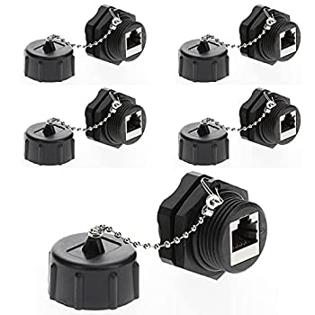 【中古】【輸入品・未使用】InstallerParts CAT6 RJ45 シールド工業パネルマウントバルクヘッドメス/メスフィードスルーカプラー - ネットワークコネクター - IP67防水/ダス｜スカイマーケットプラス