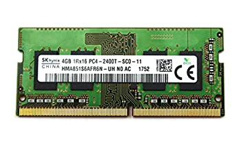 【中古】【輸入品・未使用】SK HYNIX (エスケイハイニックス) ノートパソコンメモリ 4GB 1RX16 DDR4 SO-DIMM PC4-19200 2400MHZ HMA851S6CJR6N｜スカイマーケットプラス