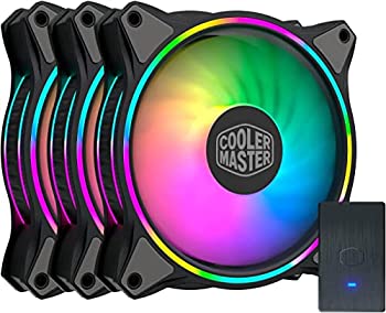 【中古】【インポート品・未当て嵌める】CoolerMaster MasterFan MF120 Halo 3はたご屋1 ダブル輪っか 居住地能力のある RGB照明装置 120粍 3容器に並べる 独立独行抑えつけるLED PWM静圧 電子計算機入れものと流動物