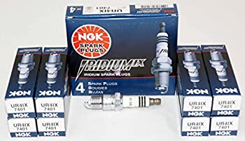 【中古】【輸入品・未使用】NGK イリジウム IX スパークプラグ UR4IX # 7401 8個