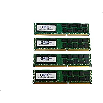 【中古】【インポート品・未当て嵌める】16?GB ( 4?x 4gb記憶装置Ram for DELL POWEREDGE c6220?ECC REG forサーヴァーのみby CMS b128