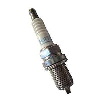 【中古】【輸入品・未使用】NGK 標準スパークプラグ BKR7EKU、5881 スパークプラグ 4個セット