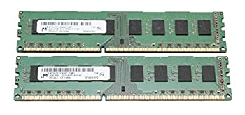 【中古】【輸入品・未使用】2?x 4gb ( 8gb合計) Micron mt16jtf51264az-1g4?m1?pc3???10600u 2rx8デスクトップメモリ