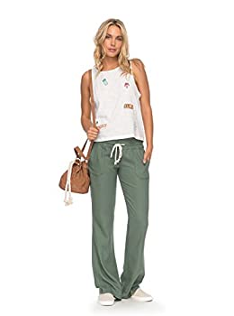 【中古】【輸入品・未使用】Roxy Junior's Oceanside Soft Pant, Olive, L｜スカイマーケットプラス