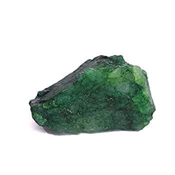 【中古】【インポート品・未当てはめる】Gemhub 未取り計らう緑であることエメラルド 230.00カラット 生まれながら卵お墨付き ヒーリングクリスタル ラフエメラルド 宝飾品用